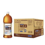 再降价：SUNTORY 三得利 无糖乌龙茶 0糖0脂0能量 茶饮料 无糖乌龙茶1.25L*6瓶