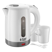 Russell Hobbs 领豪 23840-70  便携式旅行电热水壶 0.85L（含2杯2勺）