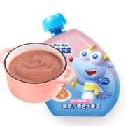 小鹿蓝蓝 婴幼儿宝宝辅食营养水果泥 108g