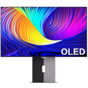 HKC 26.5英寸 OLED 2K 240Hz 0.03ms响应 原生10bit Type-C90W 电竞游戏 防眩光屏幕旋转升降显示器 OG27QK
