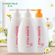 惠润（SUPER MiLD） 洗发水洗护套装鲜花柔顺保湿洗发露600ml*2+护发素600ml