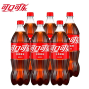 可口可乐Coca-Cola 可乐雪碧汽水碳酸饮料 1.25L*6瓶装