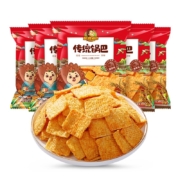 刺猬阿甘 传统锅巴解馋零食小吃椒香味15g*5包