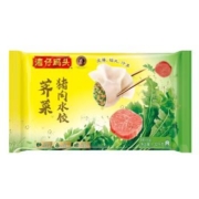 PLUS会员：湾仔码头 荠菜猪肉水饺 1320g 66只  *2件