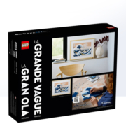 【自营】LEGO乐高31208Hokusai神奈川冲浪里艺术生活系列壁画积木