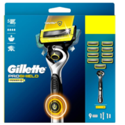 Gillette 吉列 ProShield Power 锋隐致护电动剃须刀（1刀架9刀头）  直邮含税到手￥241.17