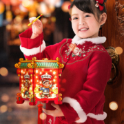 11点开始、天降福利：简妗梦 中秋节灯笼 兔子花灯diy