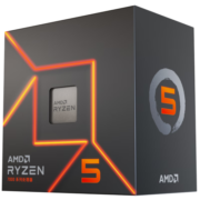 AMD 锐龙7000系列 锐龙5 7500F处理器(r5)5nm 6核12线程 加速频率至高5GHz 65W AM5接口 盒装CPU