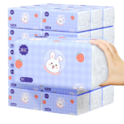京喜特价APP、需抢券: 漫花 抽纸  400张*10包
