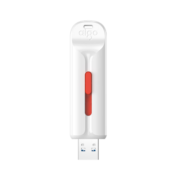 爱国者（aigo）USB 3.2 U盘 U337 汉玉白 推拉保护 读速220MB/s 128GB