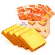 PLUS会员、需抢劵：百草味南瓜蔬纤吐司500g