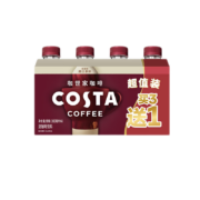 COSTA COFFEE 醇正拿铁 浓咖啡饮料 300ml*4瓶 整提