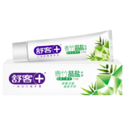 PLUS会员、概率券：舒客 青竹晶盐牙膏 清新薄荷 120g