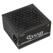 先马 （SAMA）GD550金牌电源 额定550W JD定制版 台式电脑电源/单路+12V/主动PFC/80PLUS金牌认证/稳定耐用