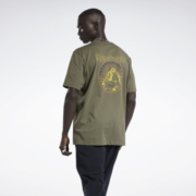 Reebok锐步官方情侣款TEE撞色潮流LOGO经典复古运动休闲舒适短袖 H54408 A/S