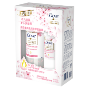 京东百亿补贴：多芬天然植萃樱花洗护洗发水470ml+护发素270ml