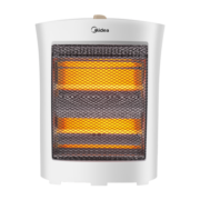 美的（Midea）小太阳取暖器/家用电暖器烤火炉加热器小型电热取暖器快热炉暖脚神器电暖气 HPW08D【灰色】