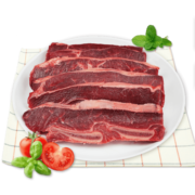 澳纽宝 新西兰牛仔骨原切牛排 500g 原切牛肉生鲜 冷冻