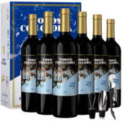 塔罗星荣耀（TOROS CON GLORIA）【阿根廷足协赞助】阿根廷原瓶进口干红葡萄酒红酒中秋送礼 经典马尔贝克西拉整箱750ml*6