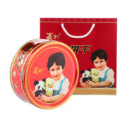中华老字号，义利 动物饼干铁盒装 320g