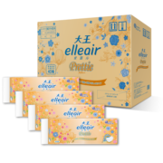 elleair【精选】大王立体压花卷筒纸爱璐儿Elleair简绒卫生纸 12卷*3提