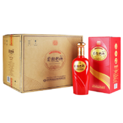 PLUS会员：双沟 柔和红精品 浓香型白酒 52度 450ml*6瓶 整箱