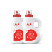 PLUS：保宁  婴儿洗衣液 天然成分 瓶装1800ml*2香草味