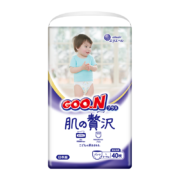 Plus会员:大王（GOO.N）奢华肌拉拉裤学步裤短裤L40片*4件