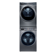 再降价、双11预售、PLUS会员：Haier 海尔 纤美SL6热泵洗烘套装 10Kg SL6+81组合