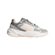 31日20点、双11预告：adidas 阿迪达斯 OZELLE 女子休闲跑步运动鞋 HP2695 浅灰/深灰/粉白