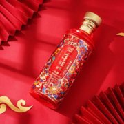 泸州老窖 金泸州 红耀 52度浓香型白酒 500ml*2瓶 亚克力礼盒