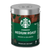 STARBUCKS 星巴克 中度烘焙 精品速溶咖啡 90g*2件