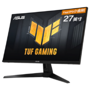 PLUS会员：华硕 TUF 27英寸 180Hz 小金刚PLUS 1ms 电竞显示器VG27AQ3A +鼠标桌垫套装 VG27AQ3A