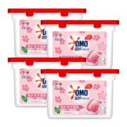 20点开始、88VIP：OMO 奥妙 自然工坊樱花甜香柔护洗衣凝珠50颗*4盒