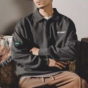 WEISSVEYRON 经典美式复古长袖Polo衫