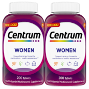 11.11预售：Centrum 善存 成人女士复合维生素多维片200粒/瓶*2 双瓶套装
