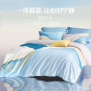 LOVO 乐蜗家纺 全棉四件套 星河涟漪 1.8米床