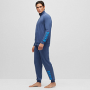 Hugo Boss 雨果·博斯 男士纯棉拉链立领休闲套装 50480690