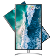 京东百亿补贴：LG 27英寸 4K显示器 超高清 HDR IPS 旋转升降 UHD 色彩校准 阅读模式 游戏 电脑显示器 适用PS5 27UL550 -W