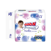 GOO.N大王 环贴式短裤式纸尿裤 天使自然之恩mini系列 mini环贴 L18片（9-14kg）