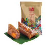 诸老大 蛋黄黑猪肉粽 1200g（拍两份共12只）＊2件