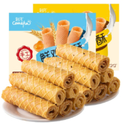 comefun芝麻味鲜鸡蛋酥 206g/盒＊2盒