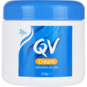 QV 澳洲进口 蓝罐面霜滋养保湿霜补水润肤 含角鲨烷250g敏感肌可用 成人蓝罐面霜250g