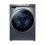 海尔（haier）洗衣机全自动滚筒10KG大容量 行业创新新趋势 精华洗&精华洗2.0全系列  智能投放 以旧换新 超薄1.1洗净比G10028BD14LS巴氏杀菌