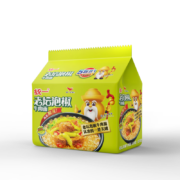 Plus会员，概率券:统一 老坛泡椒牛肉面 108克*5袋