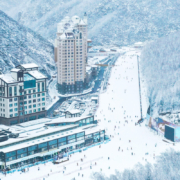 京津冀滑雪好去处！张家口崇礼万龙滑雪场4店1晚套餐（含双早+日场雪票）