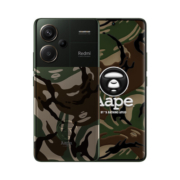 Redmi Note13Pro+ 新2亿像素 第二代1.5K高光屏 IP68防尘防水  12GB+512GB AAPE潮流限定版 小米 红米手机