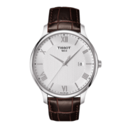天梭（TISSOT）瑞士手表 俊雅系列腕表 皮带石英男表T063.610.16.038.00