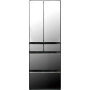 HITACHI 日立 R-HW540NC 风冷多门冰箱 520L 水晶黑色