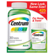 Centrum 善存 成人复合维生素善存片 适用于青年男女家庭成人每日综合维生素矿物质 425粒套装 新升级装（425粒）